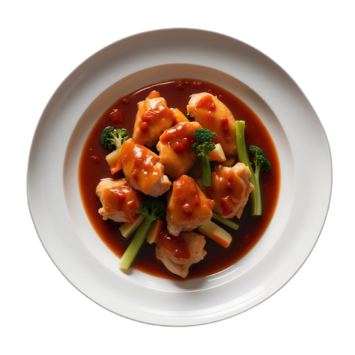 Sweet and Sour dish made with Smmmother Sauce